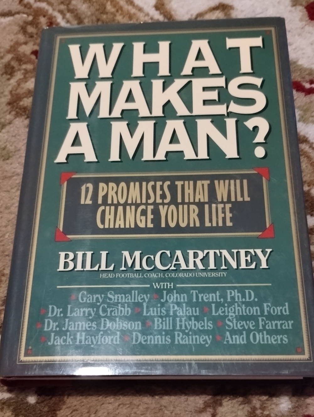 "What Makes A Man" Hardback